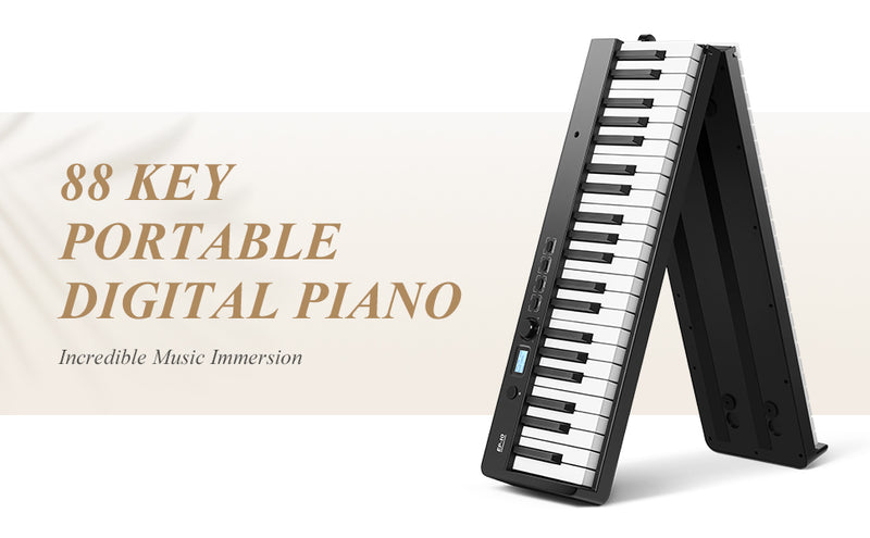 Why folding electric piano? Donner gives you four reasons