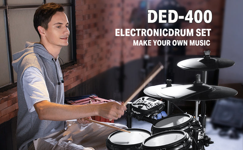 Donner DED-400: A Professional Electronic Drum Set for an intermediate drummer