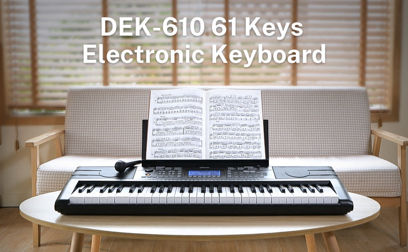 Donner DEK-610 Electronic Keyboard, the ideal keyboard for your child's practice