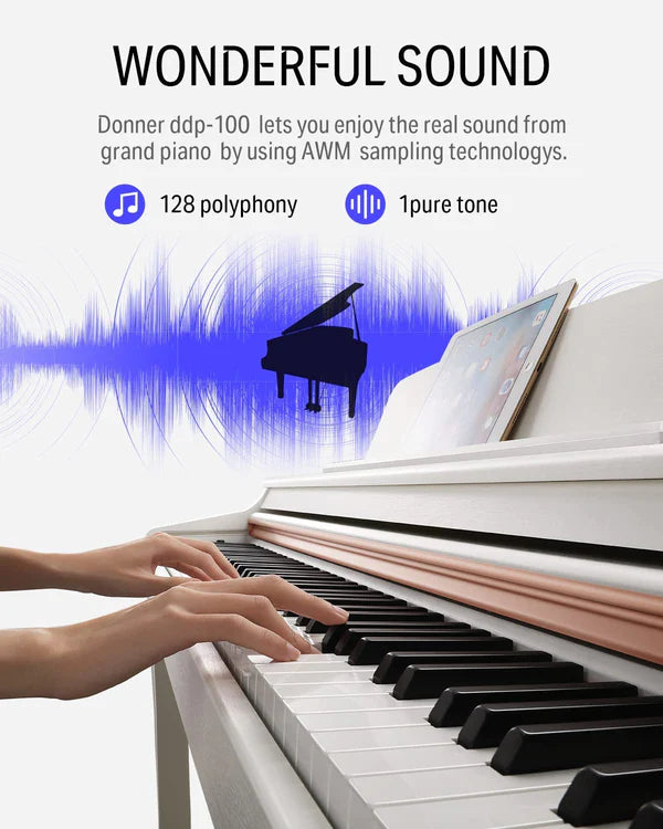 Donner DDP-100 Digital Piano for Beginners 88-Key Weighted